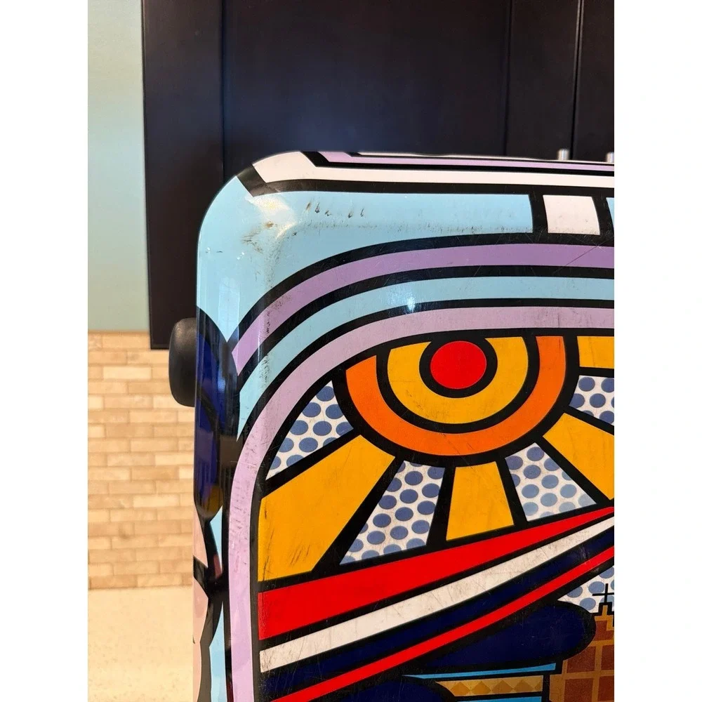 Jozza Airplane Spinner Luggage‎ 24 Inches Hardside